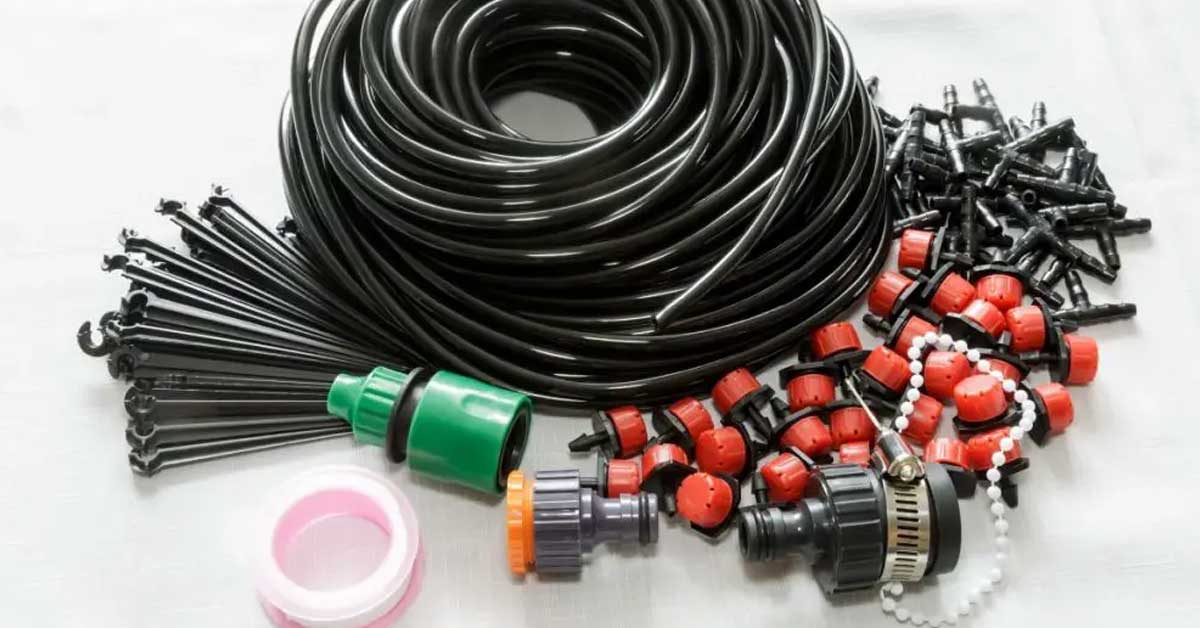 hydroponic tubing and fittings