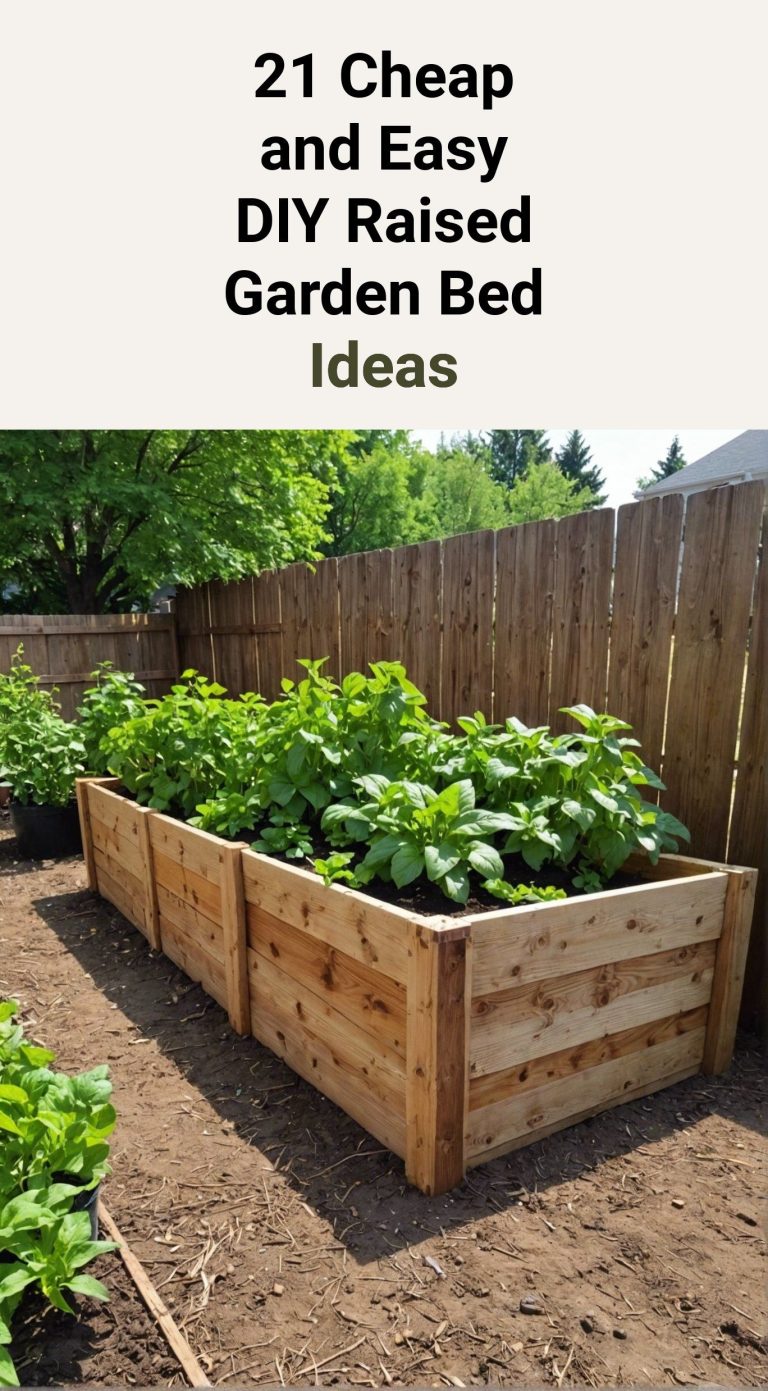 How To Make Raised Garden Beds Without Wood