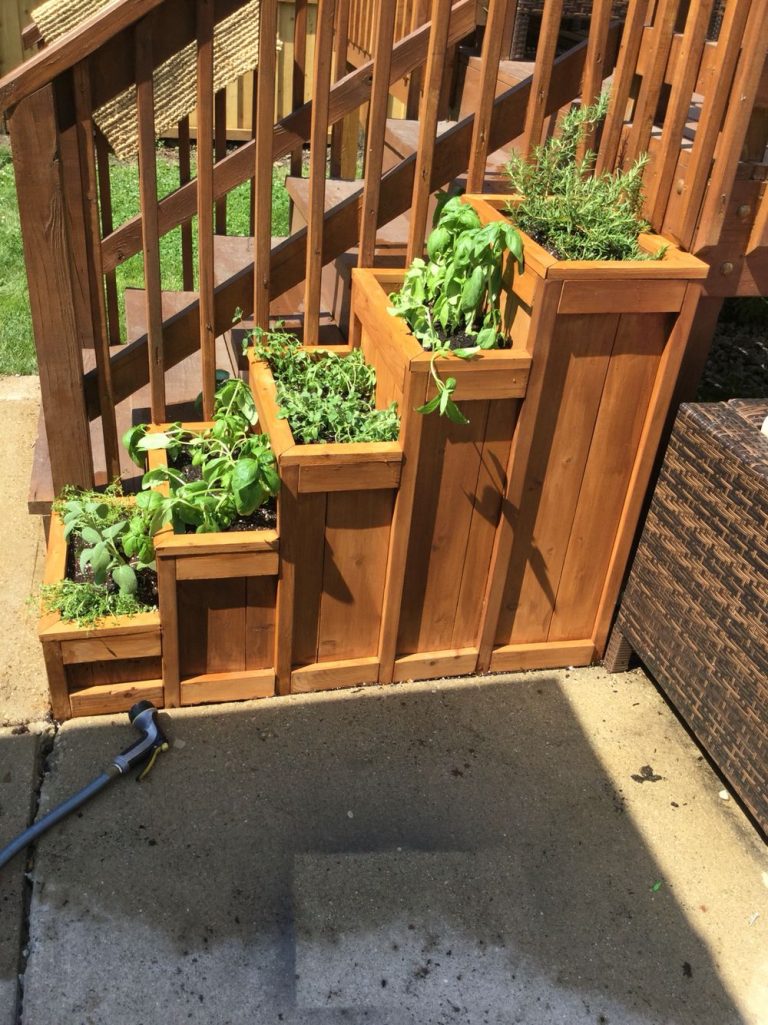 How To Build A Tiered Herb Garden