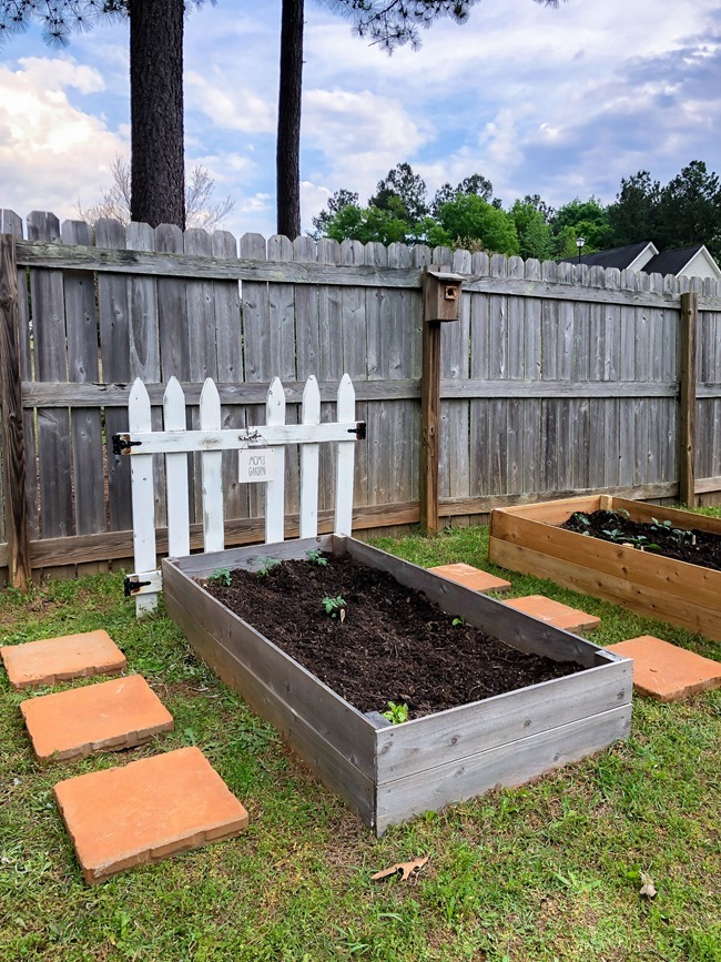 How To Build A Raised Garden Bed Against A Fence
