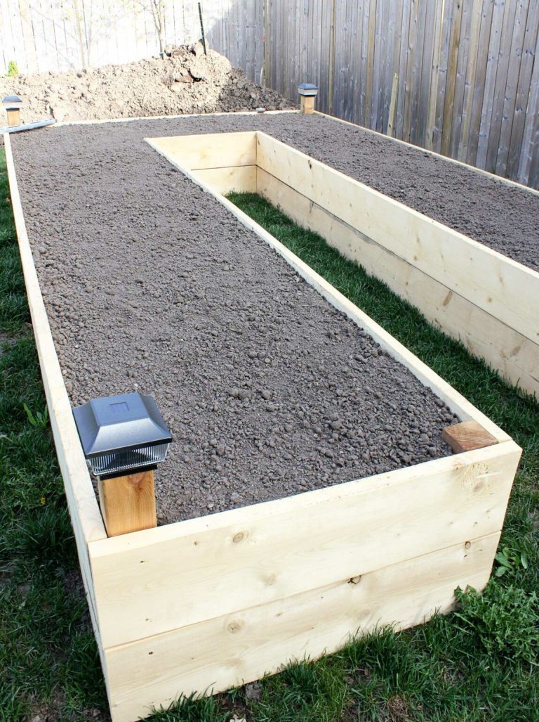 How To Build A U Shaped Raised Garden Bed