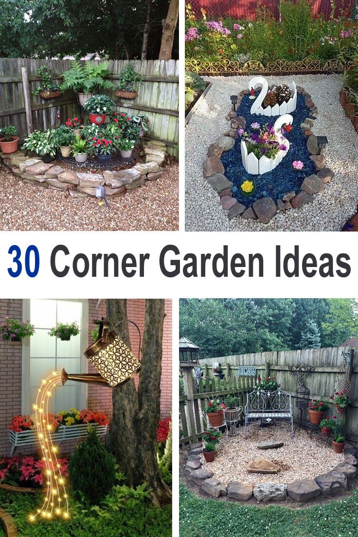 How To Build A Corner Garden